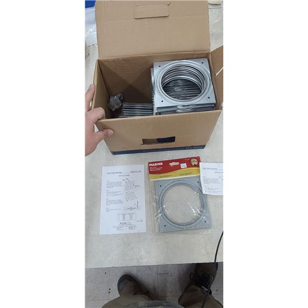 QTY32 6" 500LBS CAPACITY  AND QTY14 4" LAZY SUSAN BASES/BEARINGS
