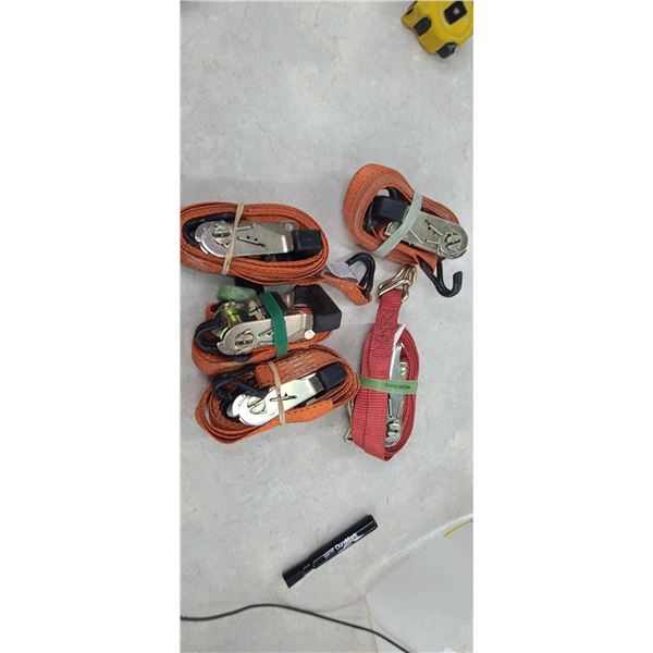 FIVE 1,000LBS RATED RATCHETS