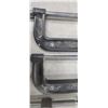 Image 3 : SET OF EIGHT MASTERCRAFT C CLAMPS 2" TO 6"