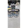 Image 1 : 2GAL OF BEHR PAINT WHITE AND 1QRT OF PAINT
