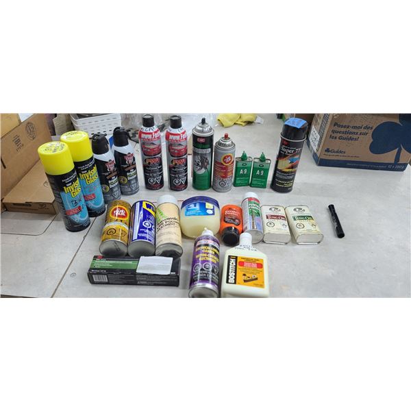 FASTWAX, DUST OFF, A9, INVISABLE GLASS AND MORE