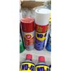 Image 4 : ASSORTED WD40 AND ELECTRICAL CLEANER