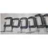 Image 7 : EIGHT C CLAMPS 2 1/2 TO 6"