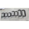 Image 1 : EIGHT C CLAMPS 3 TO 6"