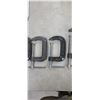 Image 5 : EIGHT C CLAMPS 3 TO 6"