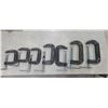 Image 1 : EIGHT C CLAMPS 3 TO 5"