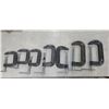 Image 2 : EIGHT C CLAMPS 3 TO 5"