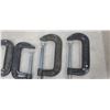 Image 3 : EIGHT C CLAMPS 3 TO 5"