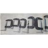 Image 7 : EIGHT C CLAMPS 3 TO 5"