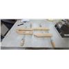 Image 1 : TWO SETS OF 12" WOOD CLAMPS