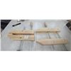 Image 4 : TWO SETS OF 12" WOOD CLAMPS
