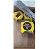 Image 7 : ASSORTED TAPE MEASSURES, STUD FINDERS. AND LASER LEVELS