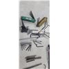 Image 7 : ASSORTED ALLEN KEYS. PUNCHES AND STOCK CHECKERING TOOL
