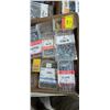 Image 3 : BACK ROW OF ASSORTED SCREWS
