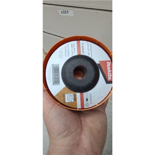 WALTER ZIP CUT 4 1/2" X 1/4" WHEELS