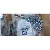 Image 4 : BOX OF 5/8 NUTS AND WASHERS