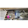 Image 4 : REMAINING CONTENT OF DEAWER - SCREWS - NAILS - BOLTS -