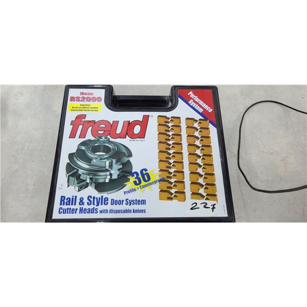 FREUD RS2000 RAIL AND STYLE DOOR SYSTEM CUTTER HEAD FITS LOT 210