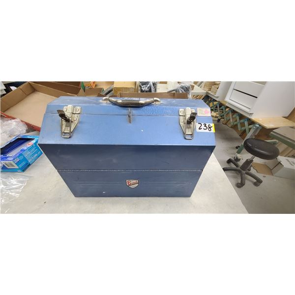 TOOL BOX WITH ASSORTED TOOLS