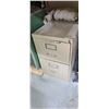 Image 3 : TWO DRAWER FILE CABINET