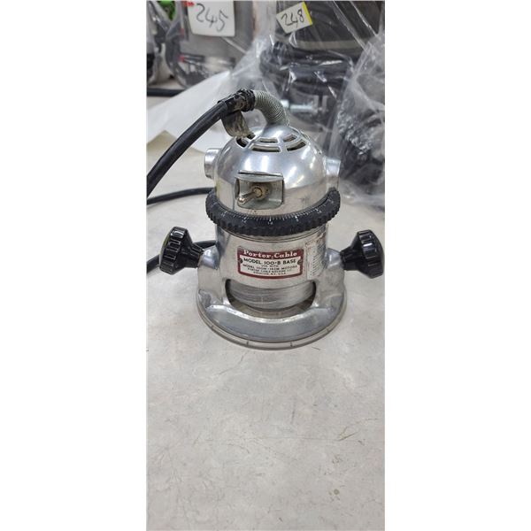 PORTER CABLE HD ROUTER MODEL 100B - NO COLLET
