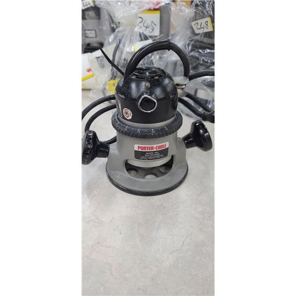 PORTER CABLE MODEL 1001 ROUTER COMES WITH COLLET
