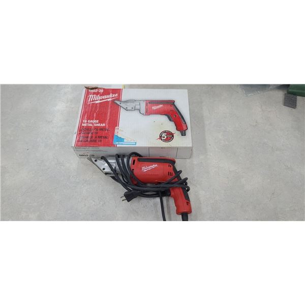 MILWAUKEE 6852-20 SHEET METAL POWER SHEAR