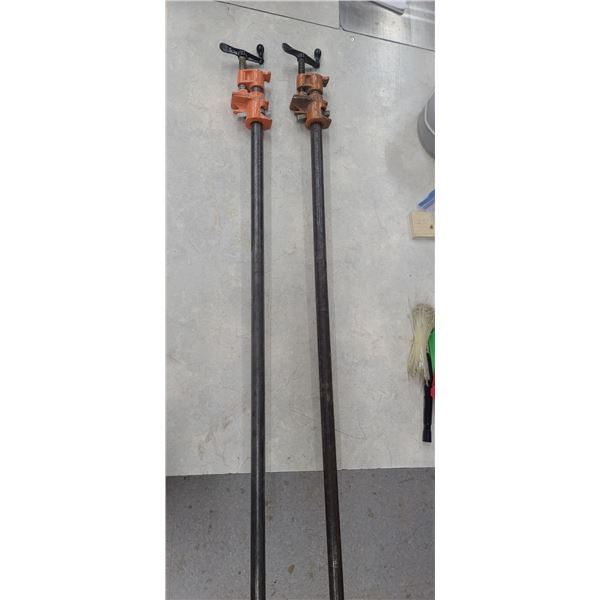 TWO PONY PIPE CLAMPS