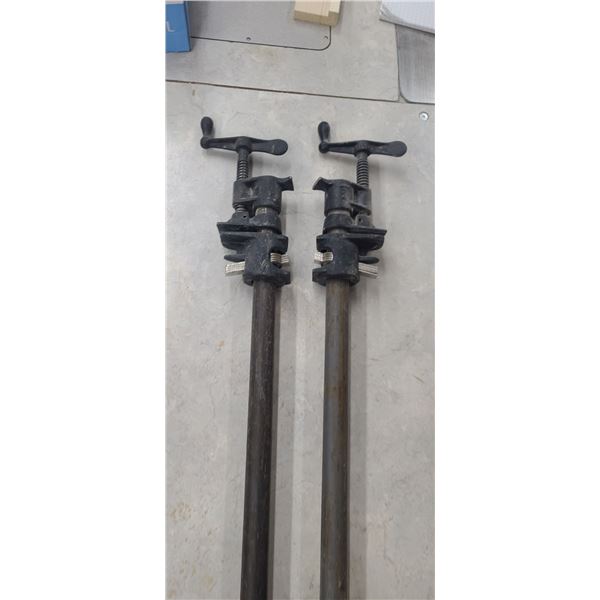 TWO PONY PIPE CLAMPS