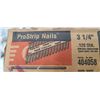 Image 4 : UNOPENED PASLODE 3 1/4" PROSTRIP NAILS 120DIA QTY3000