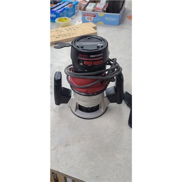 SEARS/CRAFTSMAN ROUTER 1/4" COLLET AND GUIDE 25000RPM