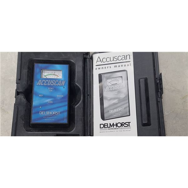 ACCU SCAN - WOOD MOISTURE TESTER