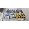 Image 8 : LOT OF TAPE MEASSURE AND SELF ADHESIVE JIG TAPE RIGHT TO LEFT AND ONE LEFT TO RIGHT