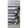 Image 2 : ASSORTED STANDARD AND METRIC RATCHETING WRENCHES