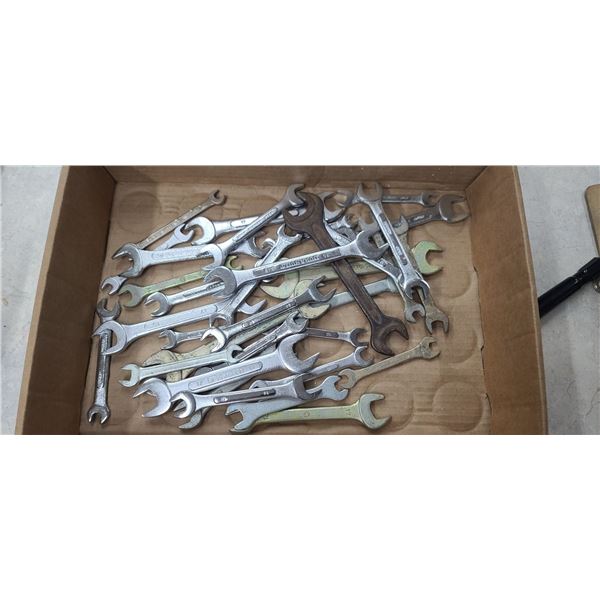 QTY35 ASSORTED WRENCHES