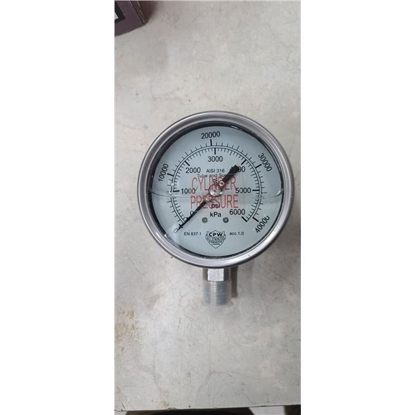 CYLINDER PRESSURE GAUGE