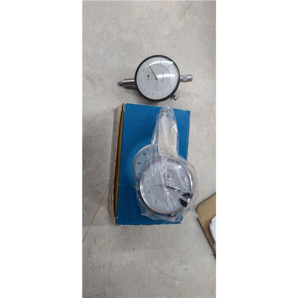 MITYTOYO DIAL INDICATOR .0001-.050 AND SAMONA 0"-1"