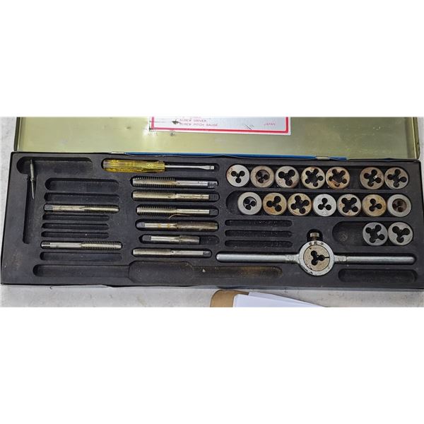 PARTIAL WESTWARD TAP AND DIE SET