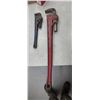 Image 2 : RIGID 36" AND 18" PIPE WRENCHES