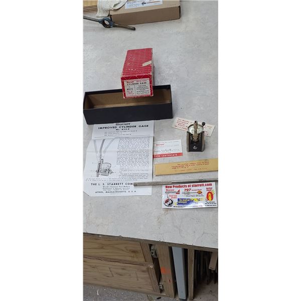 STARRETT CYLINDER GUAGE NO 452E