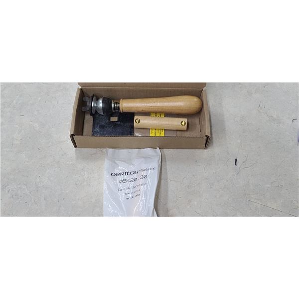 VERITAS BALL-JOINT SCRAPER WITH CARBIDE BURNISHER