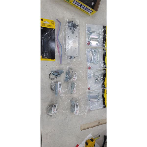 SIX 4,000LBS CARGO RINGS AND FOUR 3 1/8" CHEST HANDLE