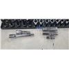 Image 5 : TWO PARTIAL SETS OF METRIC SOCKETS 1/2 TO 3/8"