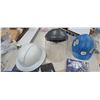 Image 6 : HARD HATS/FACE SHEILD /SAFETY GOGGLES/AND TOOL BELT