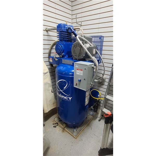 QUINCY COMPRESSOR MODEL QT-75 TWO STAGE – 7.5HP – 80 GALLON HEAVY DUTY INDUSTRIAL