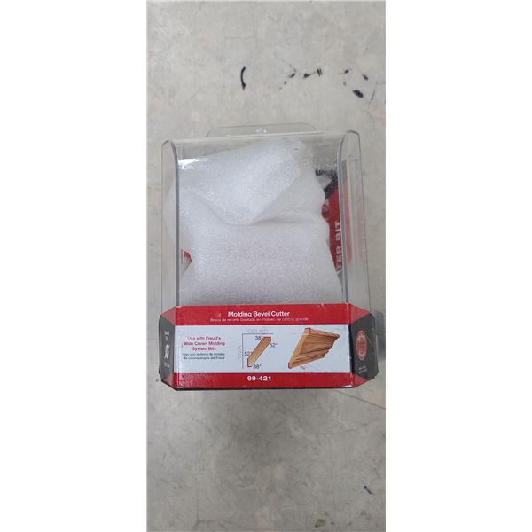 FREUD 99-421 1/2" SHANK MOULDING BEVEL CUTTER - NEW SEALED