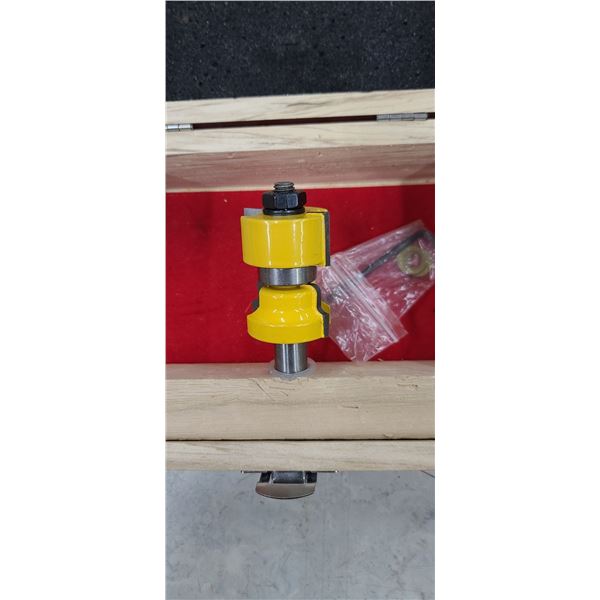 NEW TOOLHOUND 1/2" RABBIT REBATE WITH PROFILE ON BOTTOM - USED WITH FENCE