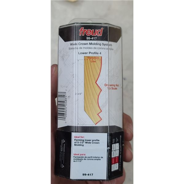 FREUD 99-417 LOWER PROFILE 4 WIDE CROWN MOLDING