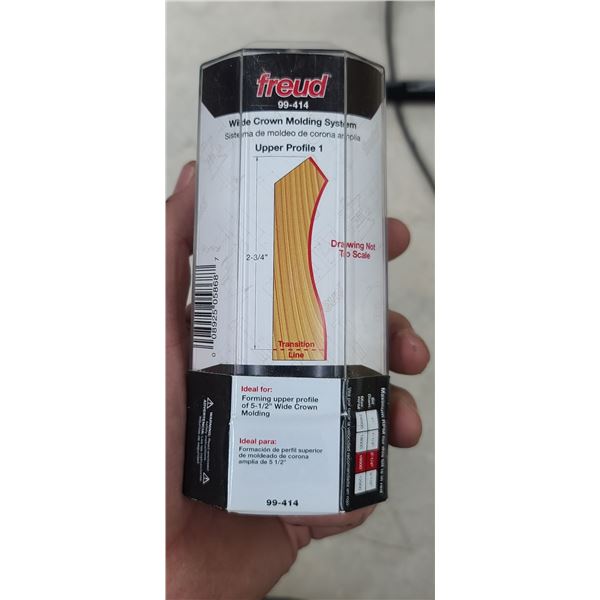 FREUD 99-414 UPPER PROFILE WIDE CROWN MOLDING