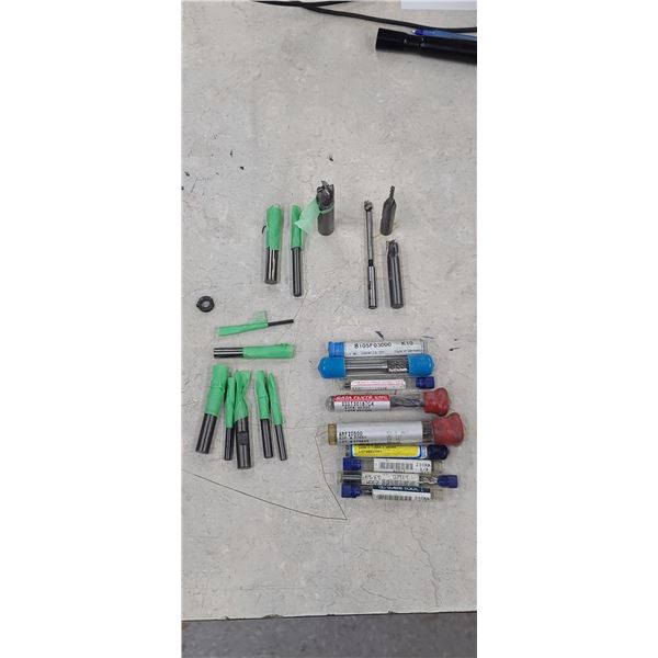 QTY22 NUMBERED CONTROLLED MACHINING BITS